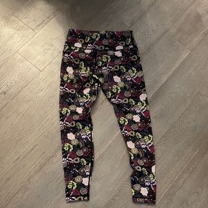 Floral Patterned Lululemon Leggings